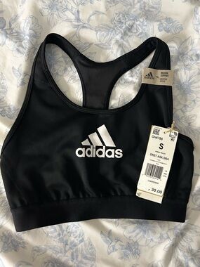 NWT adidas Black Sports Bra